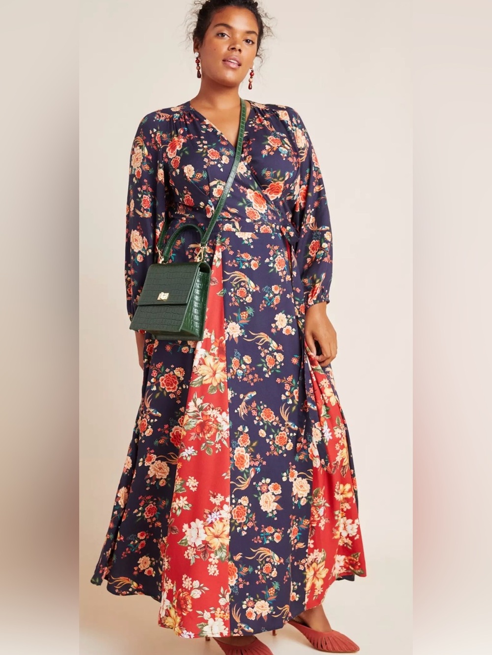 FARM Rio Gracia Wrap Maxi Dress